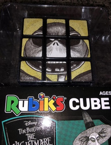DISNEY THE NIGHTMARE BEFORE CHRISTMAS--RUBIK'S CUBE PUZZLE (NEW) - Picture 3 of 9