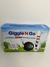 Inflatable Giant Giggle N Go Kids Bowling Set Indoor Games or Outdoor