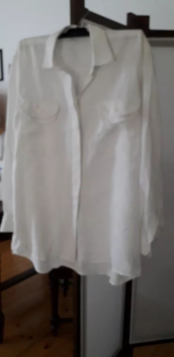Camicia bianca deals lino donna