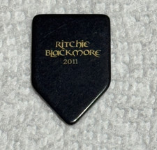 Ritchie Blackmore of Blackmore's Night Deep Purple Rainbow Guitar Pick 2011 Tour