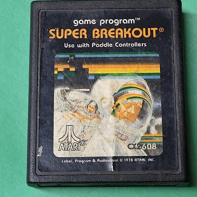 Super Breakout - Loose - Poor - Atari 2600