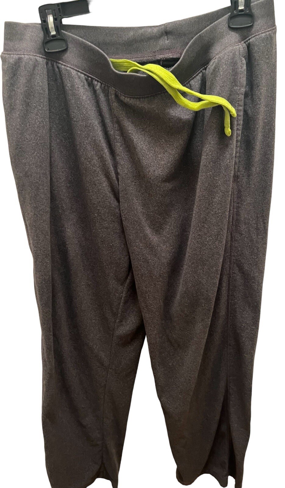 Men’s Reebok Grey Polyester String Activewear Swe… - image 1