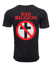 BAD RELIGION MENS CROSSBUSTER GRAPHIC T SHIRT