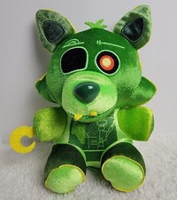 Five Nights At Freddy's Radioactive Foxy Green Plush Toy FNAF Hot Topic Funko