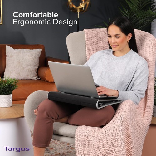 Tapis de refroidissement ergonomique pour ordinateur portable Targus 17 double ventilateur avec hub USB - Photo 7/11