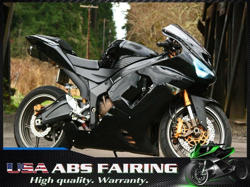 Fit for Kawasaki Ninja ZX6R 2005-2006 Bodyset Fairing Glossy Fit for Kawasaki Ninja ZX6R 2005-2006 Bodyset Fairing Glossy