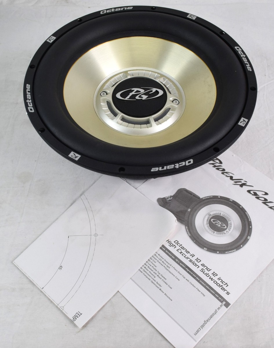 Phoenix Gold 12 Ohm Subwoofer Phoenix Gold Octane-R 12/12d