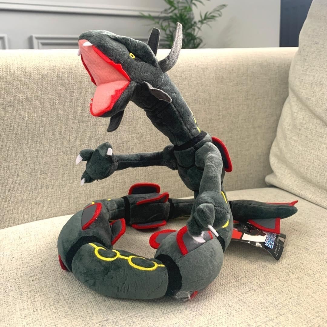 Pokemon Shiny Rayquaza 30 Long POSABLE Plush - NEW - Pokemon Center US  Seller