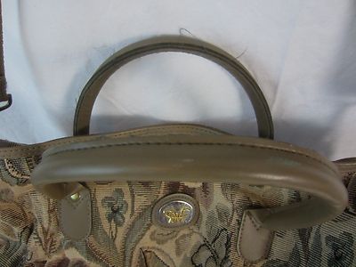 Diane Von Furstenburg DVF Luggage Floral Footed Tote Shopper