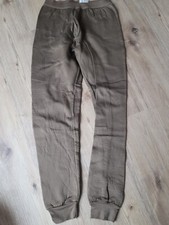 US Military Drawers Mens Large Brown Cold Weather Base Layer Fleece Pants