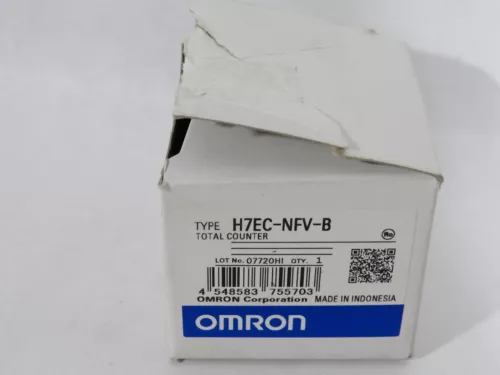 Omron H7EC-NFV-B 8 Digit Total Counter Module 24-240VAC/DC 50/60Hz DMG BOX NEW