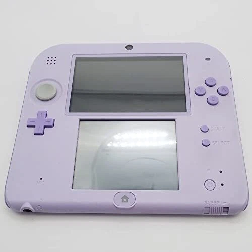 Nintendo 2DS Lavender Game Handheld Console Full Accessories  