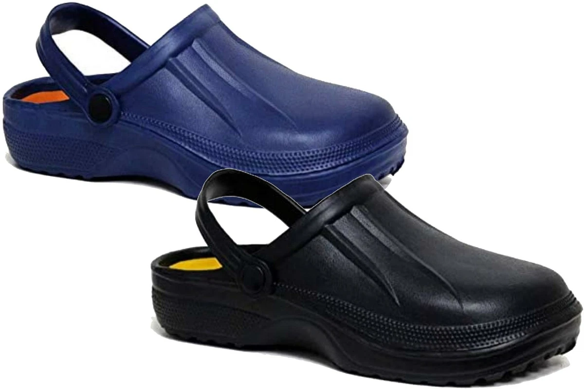 Mens store plastic clogs