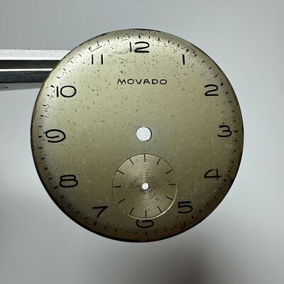 Movado Tobacco Calatrava Vintage Zifferblatt gebraucht