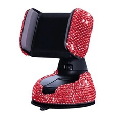 Bling Car Phone Holder 360 Adjustable Crystal Auto Mount Universal Rhinestone