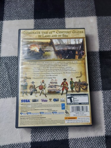 Sega Computerspiel Empire - Total War (Special Forces Ed) PC 2 sehr guter Zustand + Disc(s) Karten - Bild 2 von 6