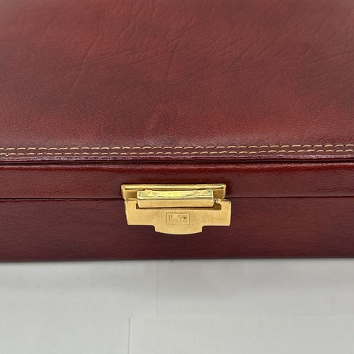 Kit de aseo para hombre vintage estuche de cuero juego de afeitado - Imagen 13 de 17