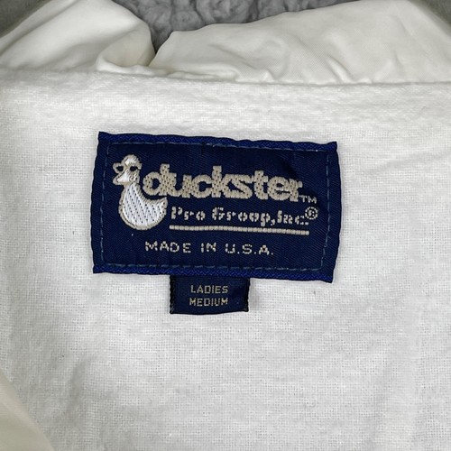 VTG Duckster Duck Sportswear Windbreaker Jacket MADE IN USA Womens Medium - Picture 5 of 18
