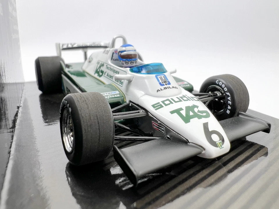 1982 Keke Rosberg Williams FW08 Minichamps 1.43 436820106 - Immagine 2 di 4