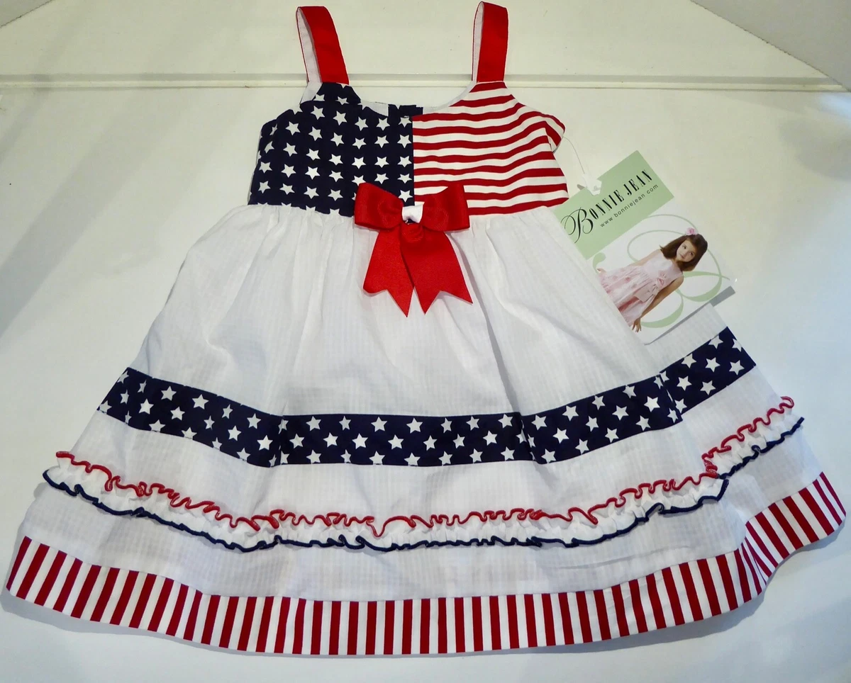 Bonnie jean patriotic best sale dress