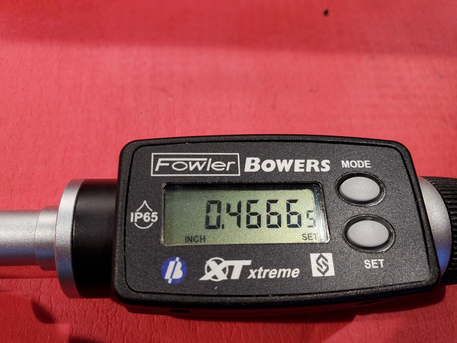 FOWLER BOWERS XT DIGITAL INSIDE MICROMETER INTRIMIK 1/2-5/8 in .00005 ...