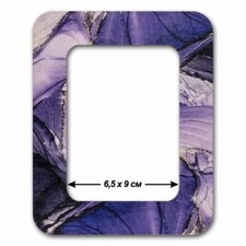 Wooden embroidery frame on magnets Magnetic embroidery frame 6.5x9cm 2.6"x3.6"