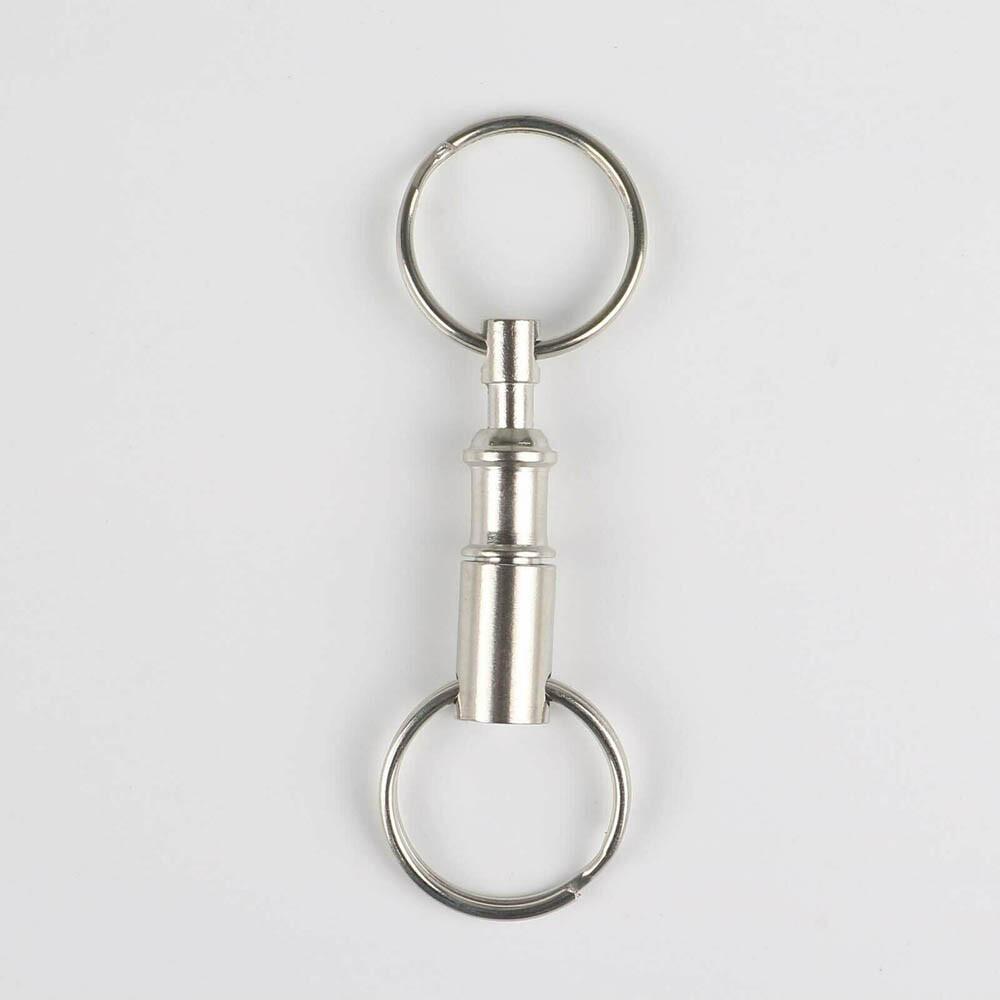 20pcs Detachable Pull Apart Quick Release Keychain Key Rings Key Chain Tool USA