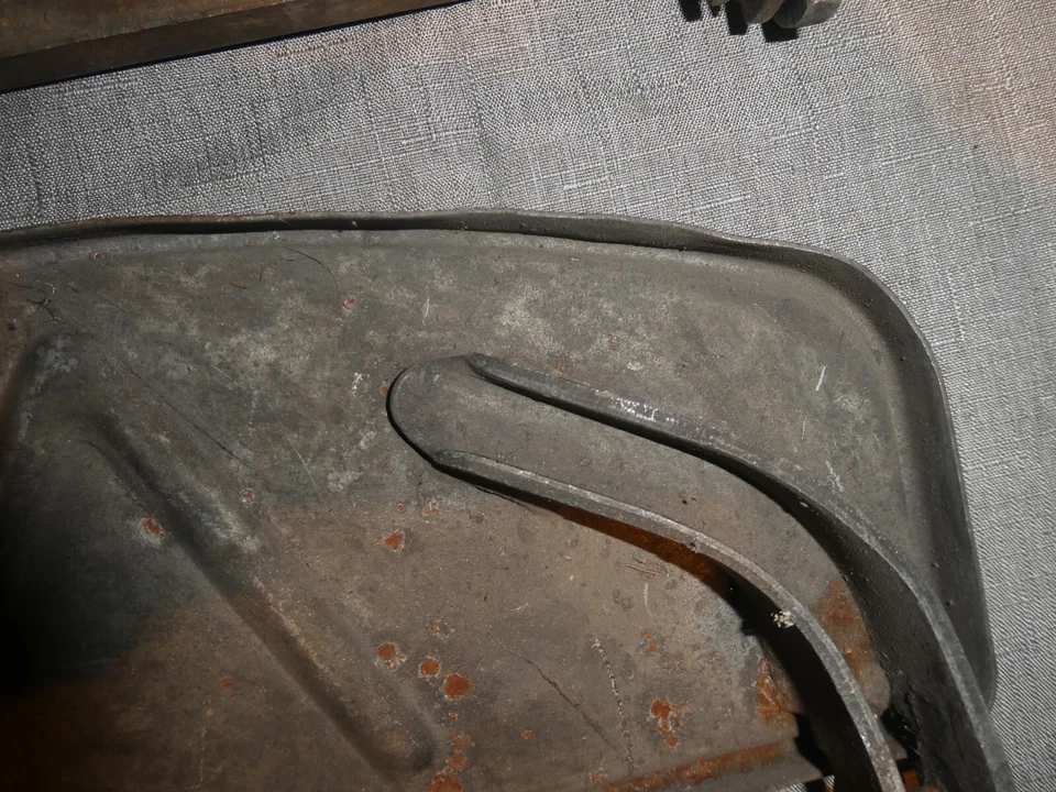 Harley Davidson Electra Glide 1972 cabeza de pala placas de piso para motocicleta Foto 4 de 4