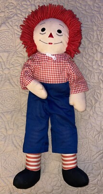  Annabelle s Boyfriend  VTG 1970 s Handmade Raggedy Andy Doll 24  Inches