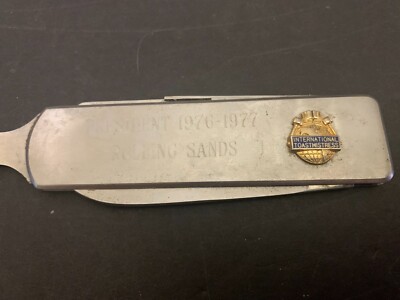1976-77 President International Toastmistress Rolling Sands Letter Opener