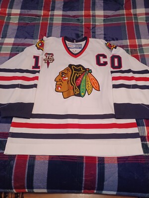 2000-01 Chicago Blackhawks Tony Amonte 75th CCM Pro Jersey 2000-01 Chicago Blackhawks Tony Amonte 75th CCM Pro Jersey