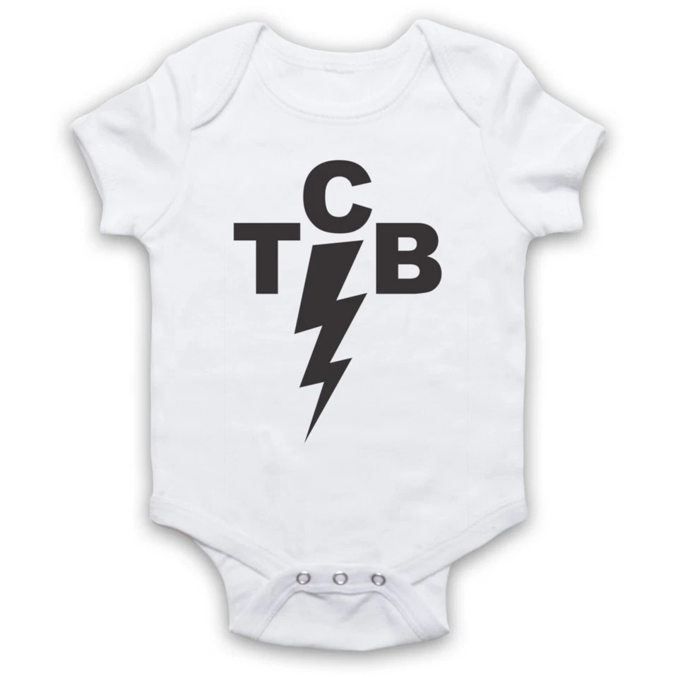 THE GUNS OF BRIXTON ELVIS TCB PRESLEY UNOFFICIAL TAKING CARE OF BUSINESS BABY GROW BABYGROW GIFT