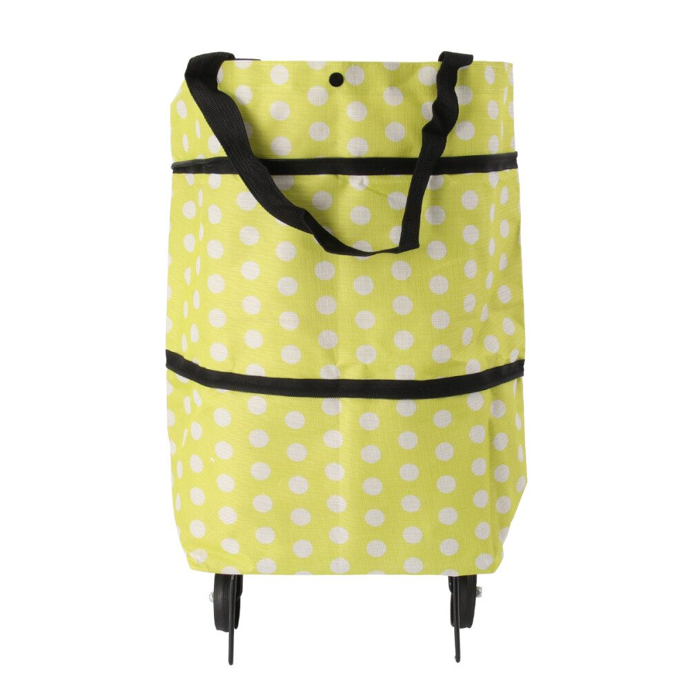 Foldable Grocery Bags Portable Shopping Cart on Wheels Trolly Dolly