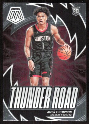 NBAカード　アメントンプソン Amen Thompson 2023-24 NBA Hoops Basketball #242 Houston