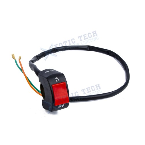 7/8″ Waterproof Motorcycle ATV Handlebar Push Button Switch Mount Toggle DC12V - Picture 16 of 16