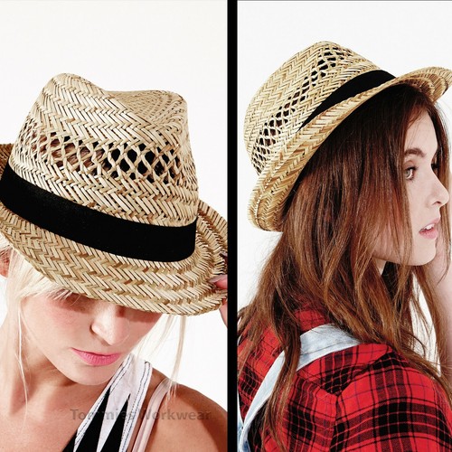 BORSALINO Cappello Sole Estivo Vacanze Fedora Uomo Donna Stivali Festival  Da matrimonio paglia | eBay