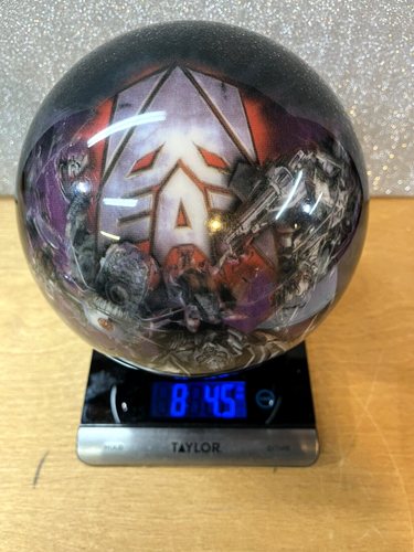 Brunswick VIZ-A-BALL "MARVEL HEROS" - Ball + Tasche - 8 lbs. - 4 oz. - nicht gebohrt