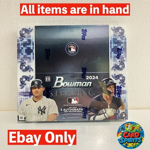 2024 Topps Bowman Sterling Baseball Box Sealed in Hand