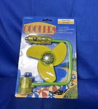 Coolers Flex Fan ACT12504-24  12V LED Car Fan - Plugs into Lighter Socket