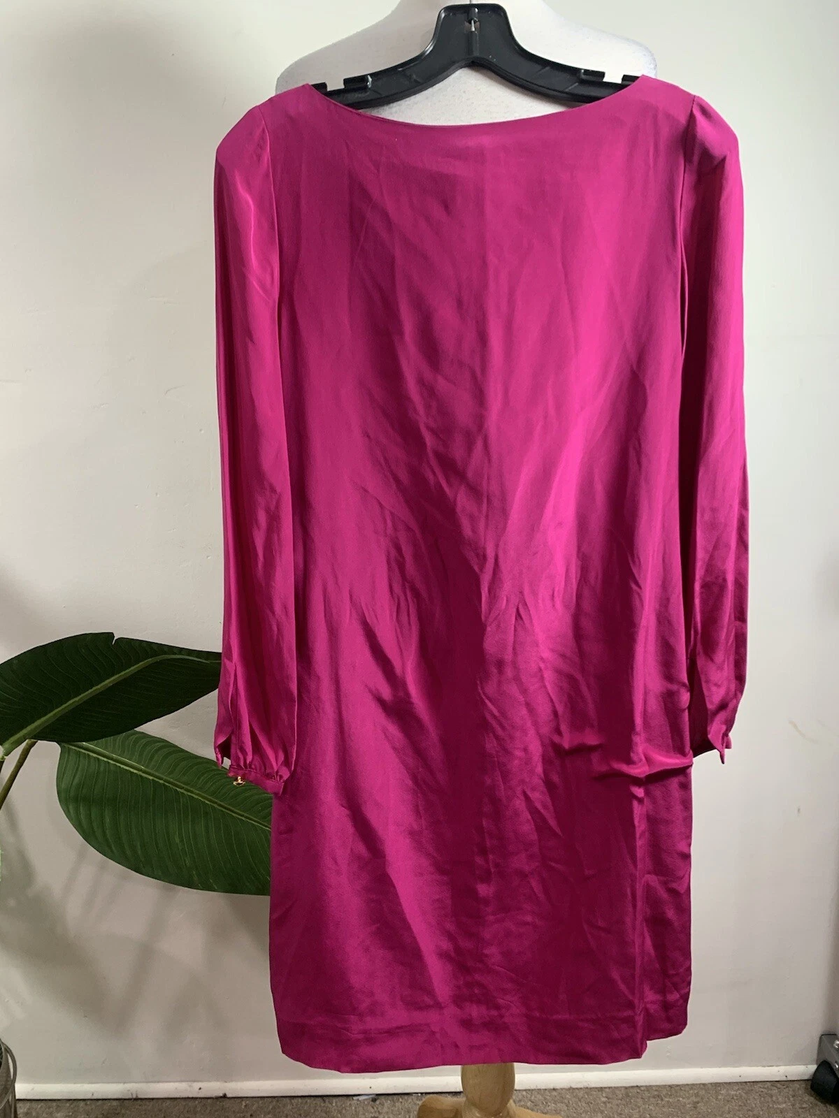 Mini abito Tory Burch Kathy taglia 2 cintura mancante $179