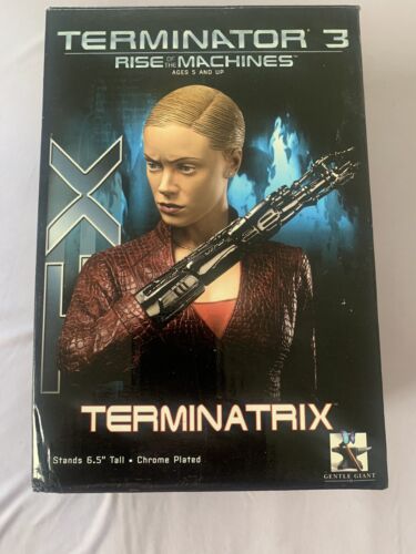 Gentle Giant T-X TERMINATRIX Limited Bust Terminator 3 Rise of the Machines 2003 - Afbeelding 1 van 14