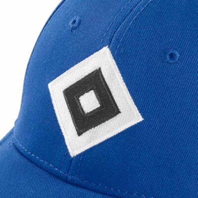 HSV Cap Raute blau Hamburger SV Kappe Mütze Baseballcap HSV Logo