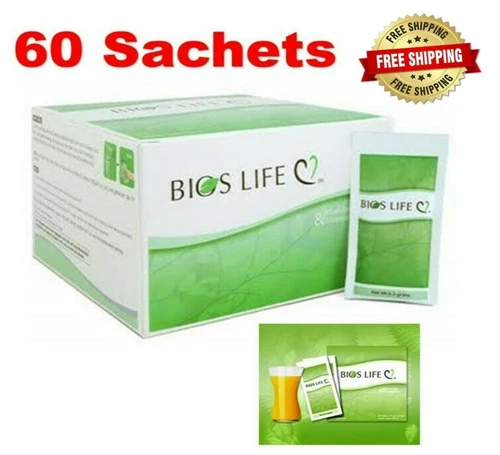 Unicity Bios Life C Reduce LDL Inclease HDL Body's Overall Health 60 Sachets
