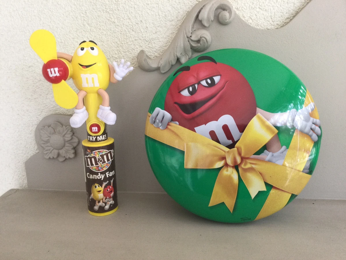 4 boîtes métal publicitaire M&M'S