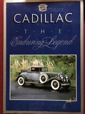 CADILLAC THE ENDURING LEGEND HARD COVER BOOK  1989 oversized
