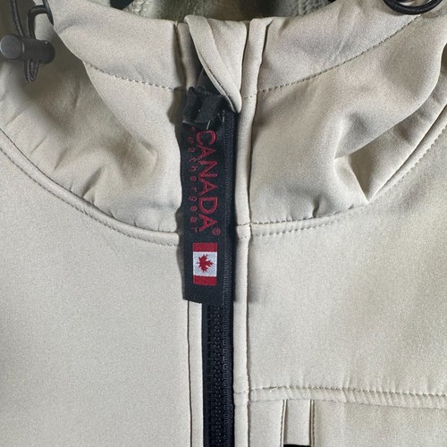 Canada Weather Gear Jacket Women's XL Full Zip Fleece Heather Oatmeal - Picture 10 of 17