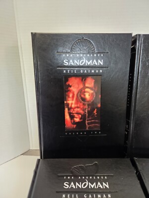 Absolute Sandman Collection Neil Gaiman Vol 1-4 Leather Bound Slip