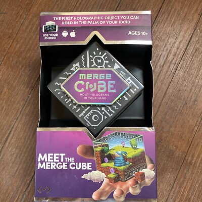 Merge Cube Hold Holograms in Your Hand Virtual Game Toy for IOS Android Tablet