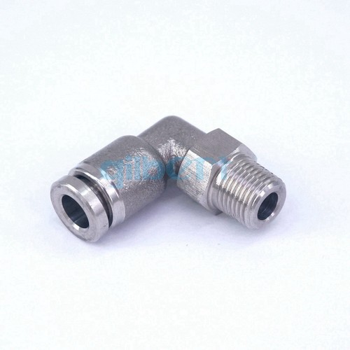 Multiple Tube * BSP Stainless Pneumatic Male Elbow Connector Push In Fitting - Picture 13 of 56