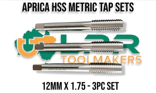 Metric HSS Tap & Dies Common thread * Taps 3pc variations from 5-12mm you pick - Foto 8 di 36